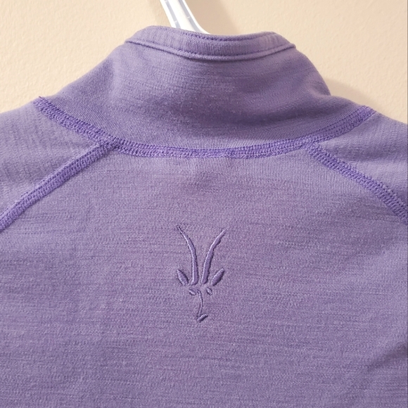 Ibex - Merino Quarter Zip Base Layer - Size S - Picture 3 of 8
